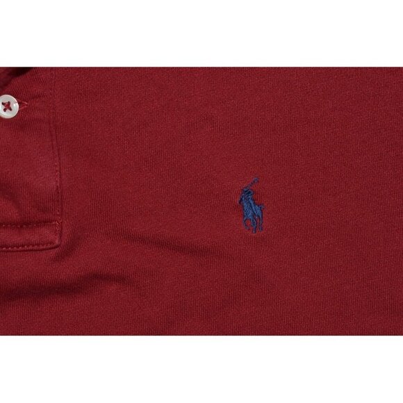 Polo Ralph Lauren Men's Polo Sweater Size L Red Pullover Fleece Lined - Picture 3 of 13
